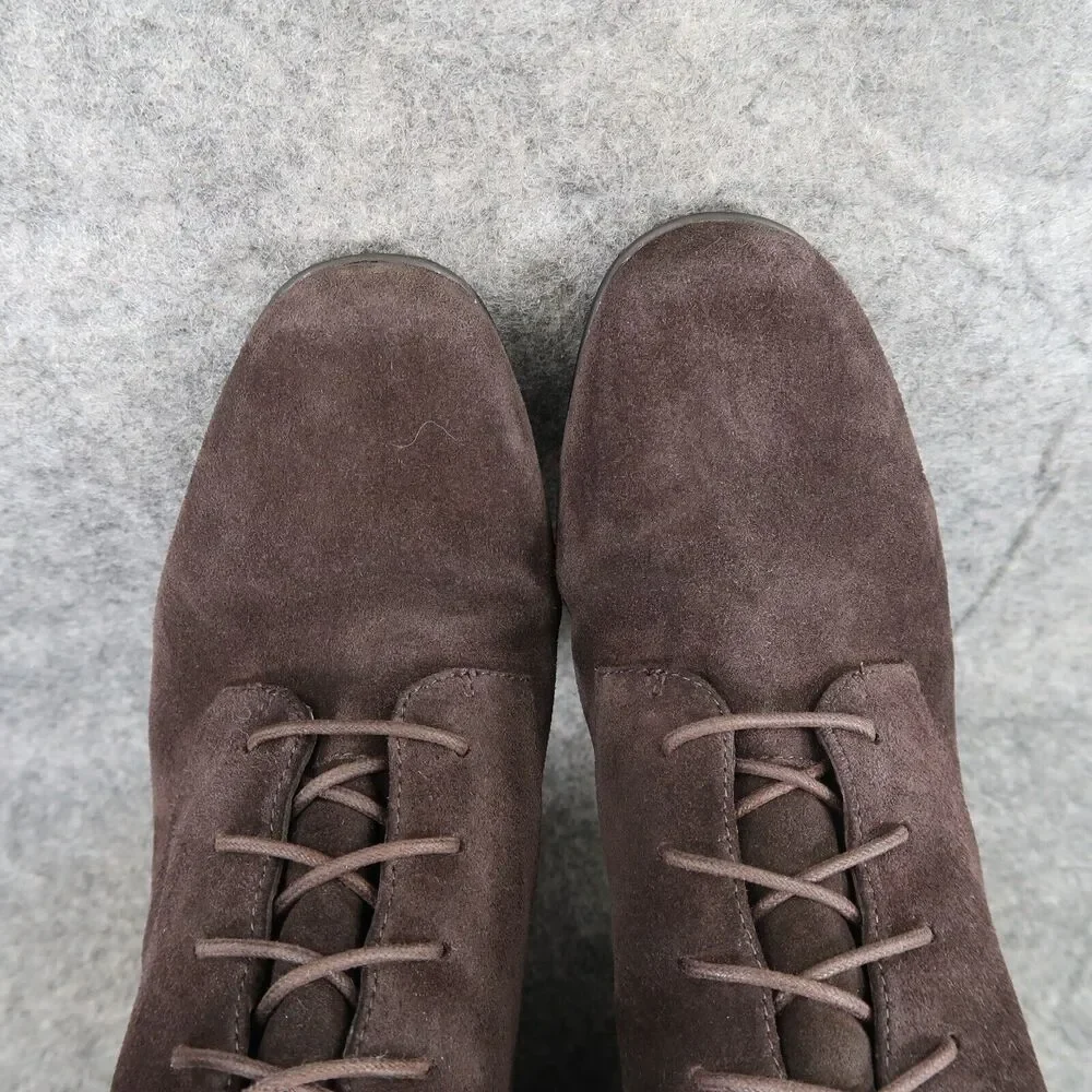 Clarks Shoes Womens 7.5 Bootie Fashion Desert Chukka Leather Lace Up Active Air